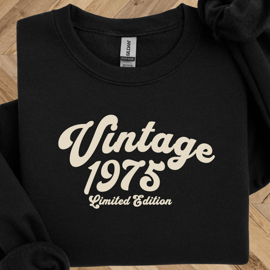 1975 Birthday Sweatshirt - Limited Edition Crewneck