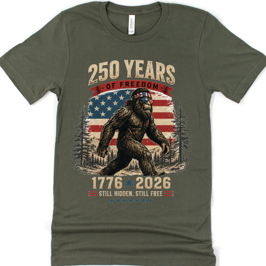 Sasquatch Still Free Shirt