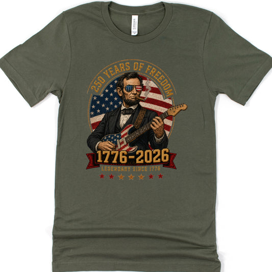 Lincoln Guitar Shirt