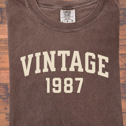 1987 Vintage Birthday Shirt