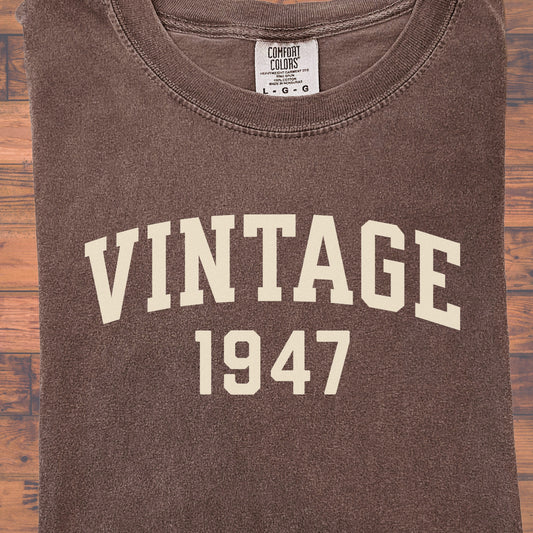 1947 Vintage Birthday Shirt