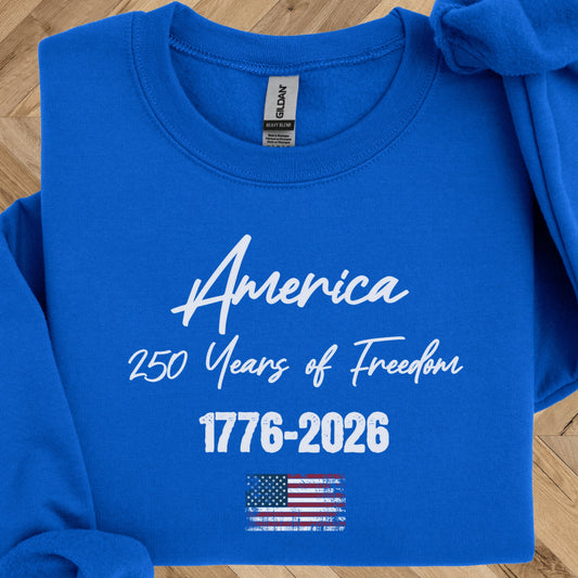 250 Years Stacked Sweatshirt