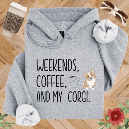 Weekends, Coffee, and My Corgi Hoodie