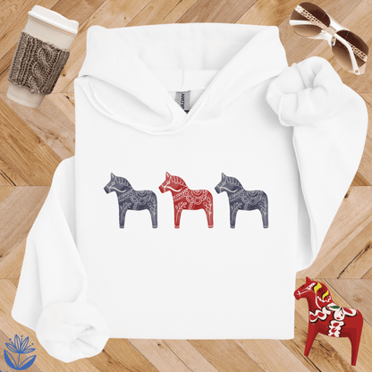 Dala Horse Trio Hoodie
