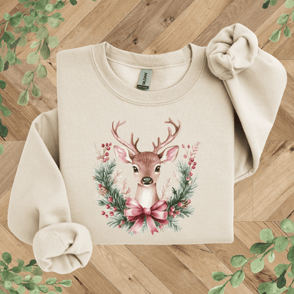 Christmas Deer Sweatshirt