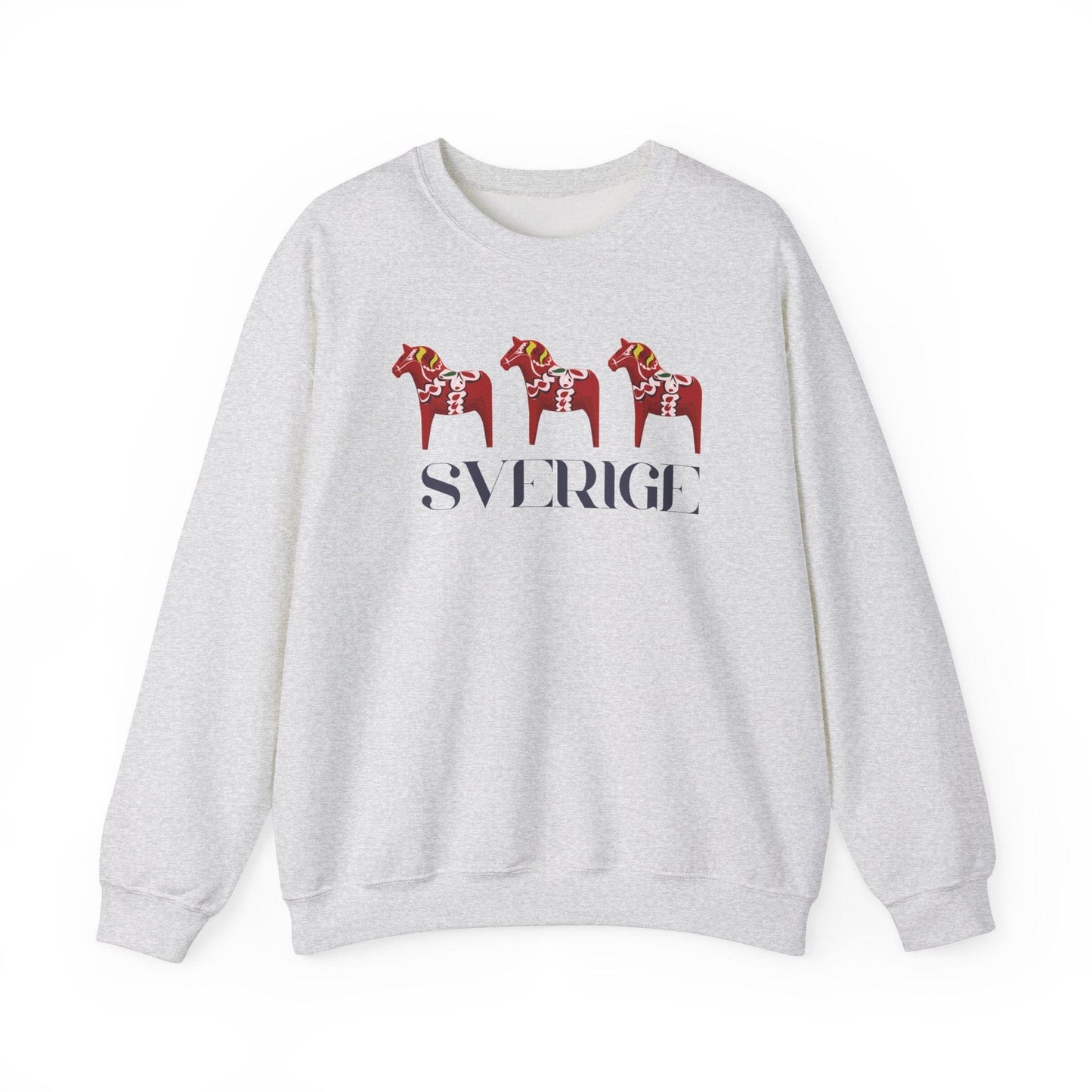 Sverige Red Horses Crewneck Sweatshirt