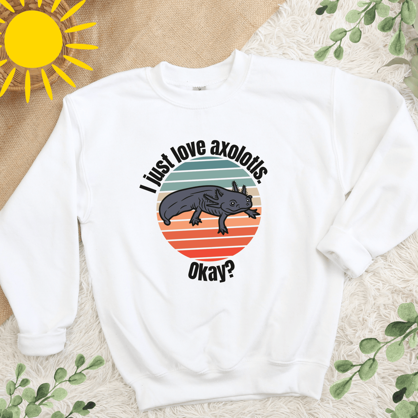 Axolotl Youth Sweatshirt