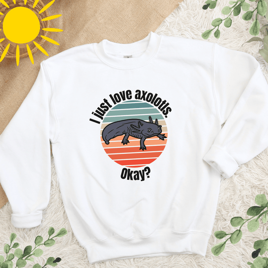 Axolotl Youth Sweatshirt