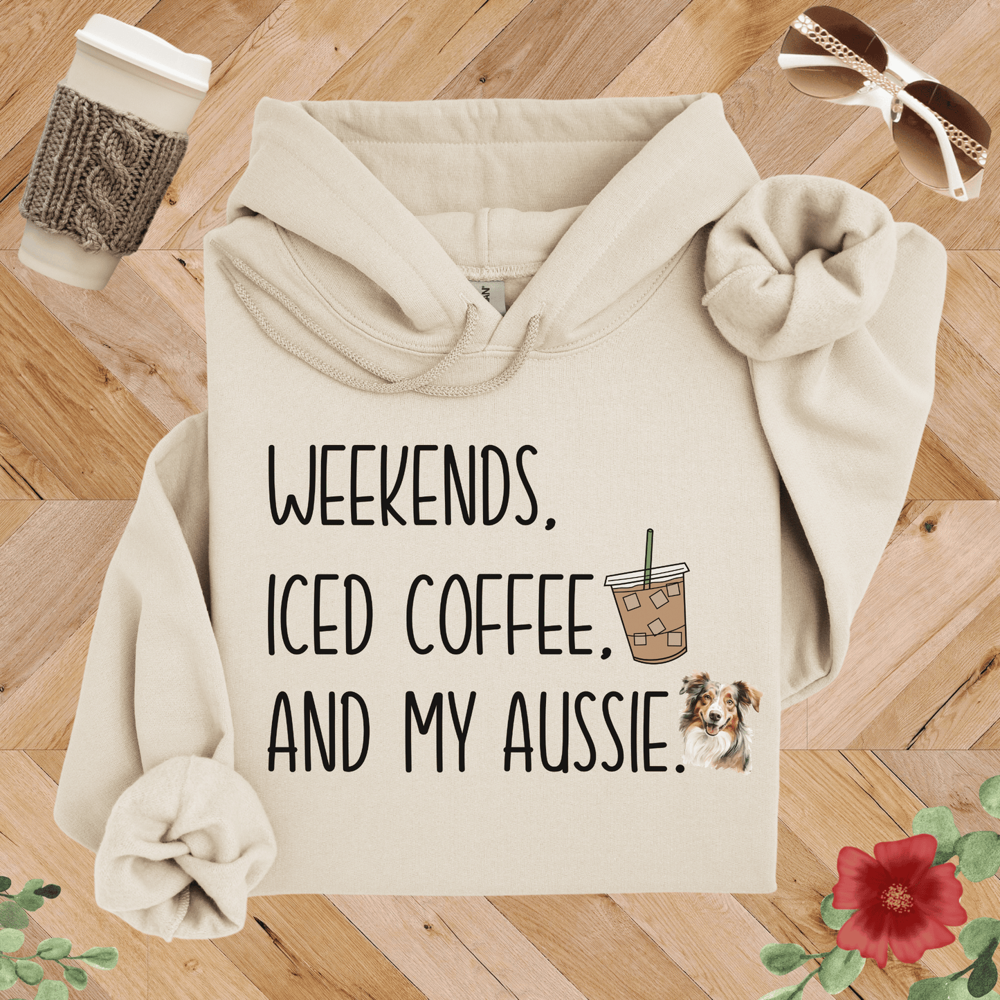 Weekends, Iced Coffee, and My Aussie Hoodie
