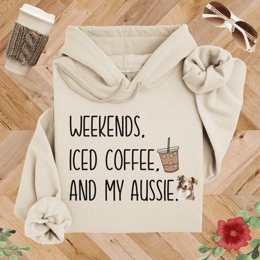 Weekends, Iced Coffee, and My Aussie Hoodie