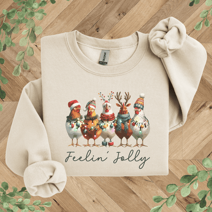 Jolly Chickens Sweatshirt