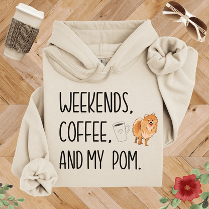 Weekends, Coffee, and My Pom Hoodie
