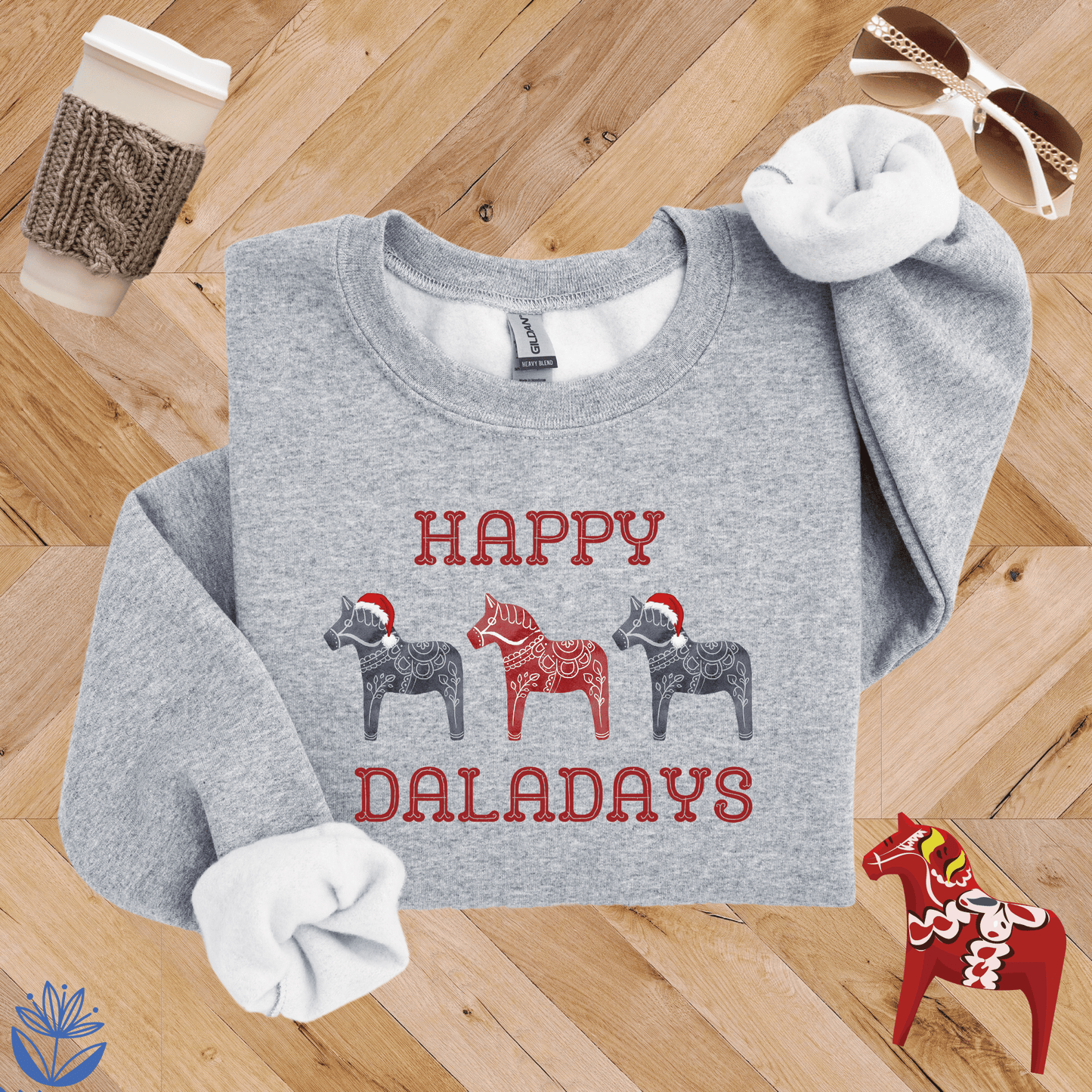 Happy Daladays Trio Sweatshirt