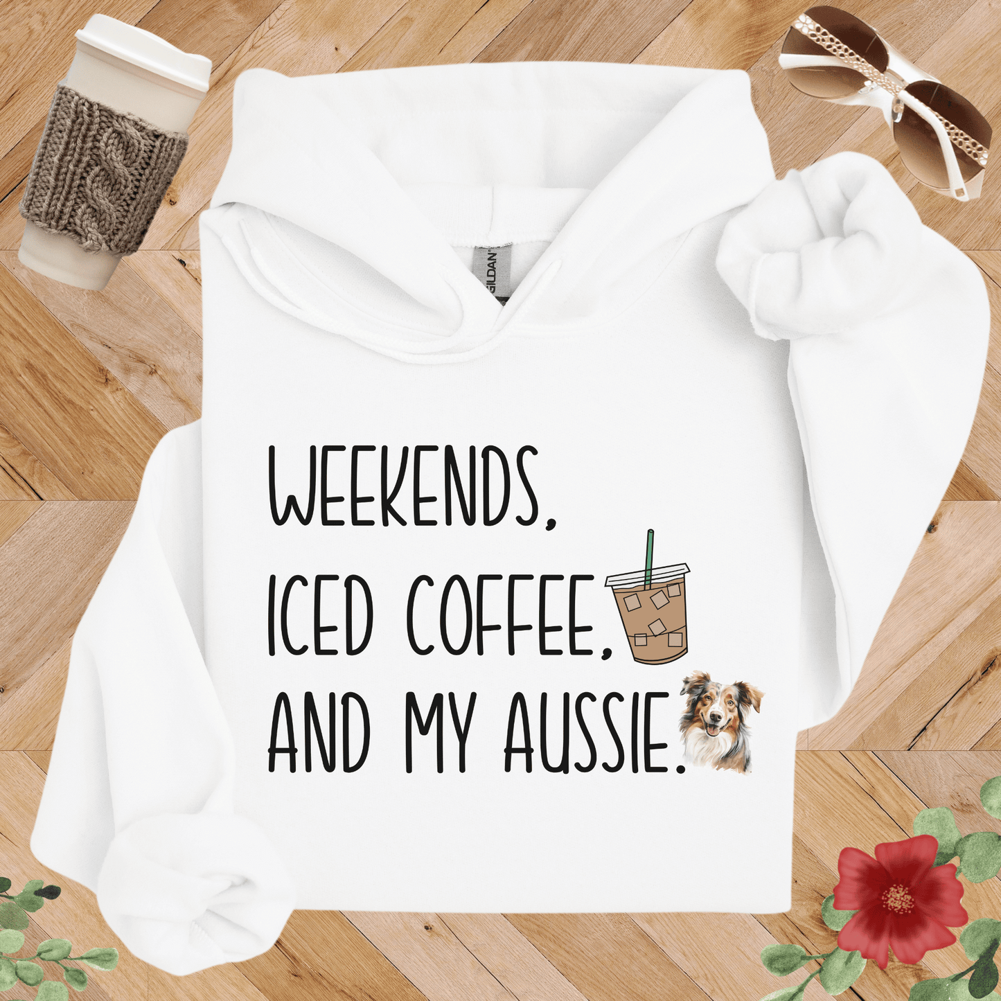 Weekends, Iced Coffee, and My Aussie Hoodie