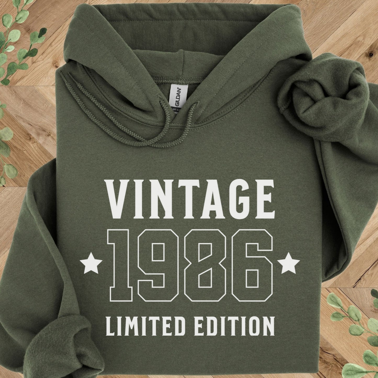 Vintage 1986 Hoodie – 40th Birthday Gift – Limited Edition 1986 Sweatshirt