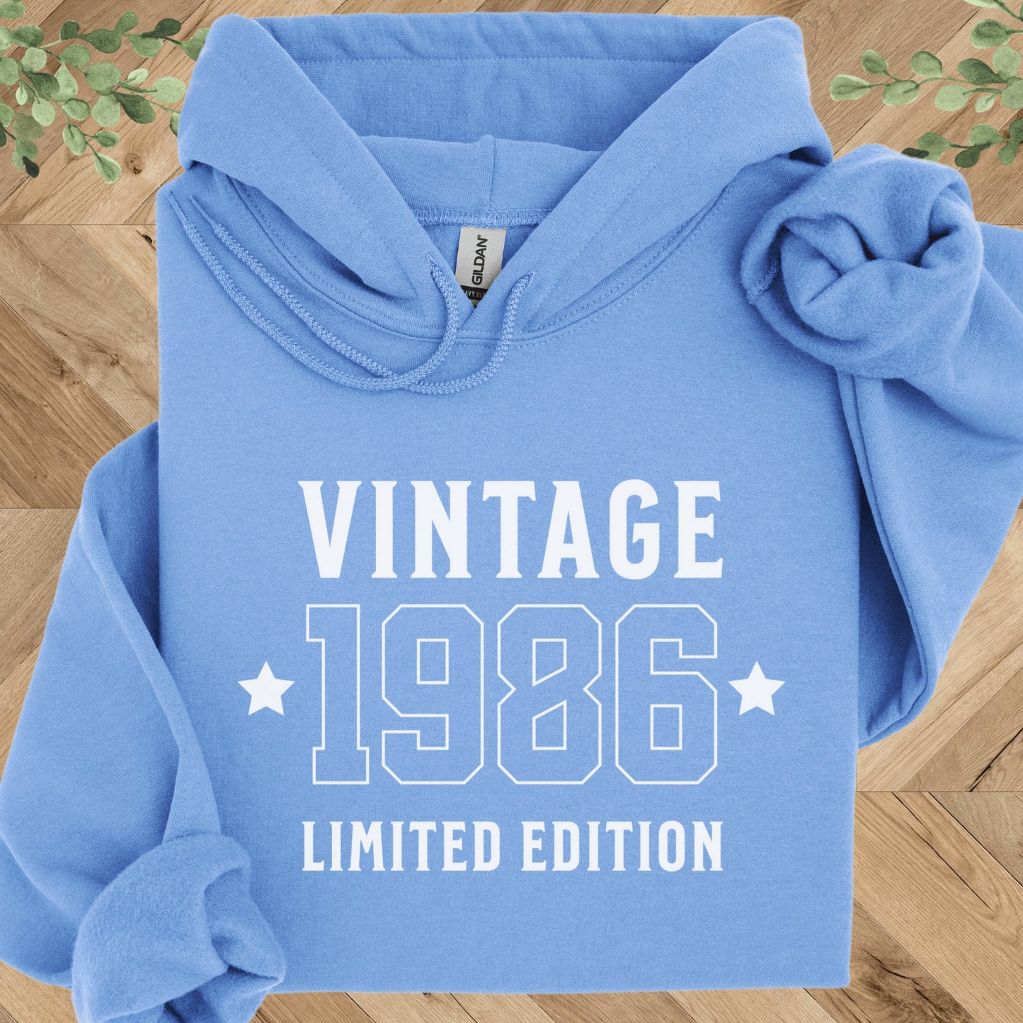 Vintage 1986 Hoodie – 40th Birthday Gift – Limited Edition 1986 Sweatshirt