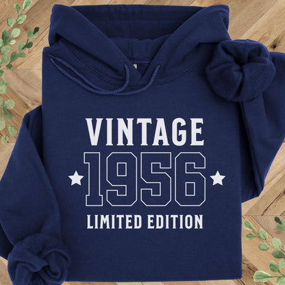 Vintage 1956 Hoodie – 70th Birthday Gift – Limited Edition 1956 Sweatshirt