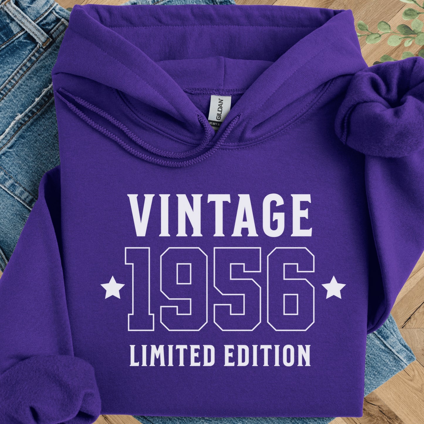 Vintage 1956 Hoodie – 70th Birthday Gift – Limited Edition 1956 Sweatshirt