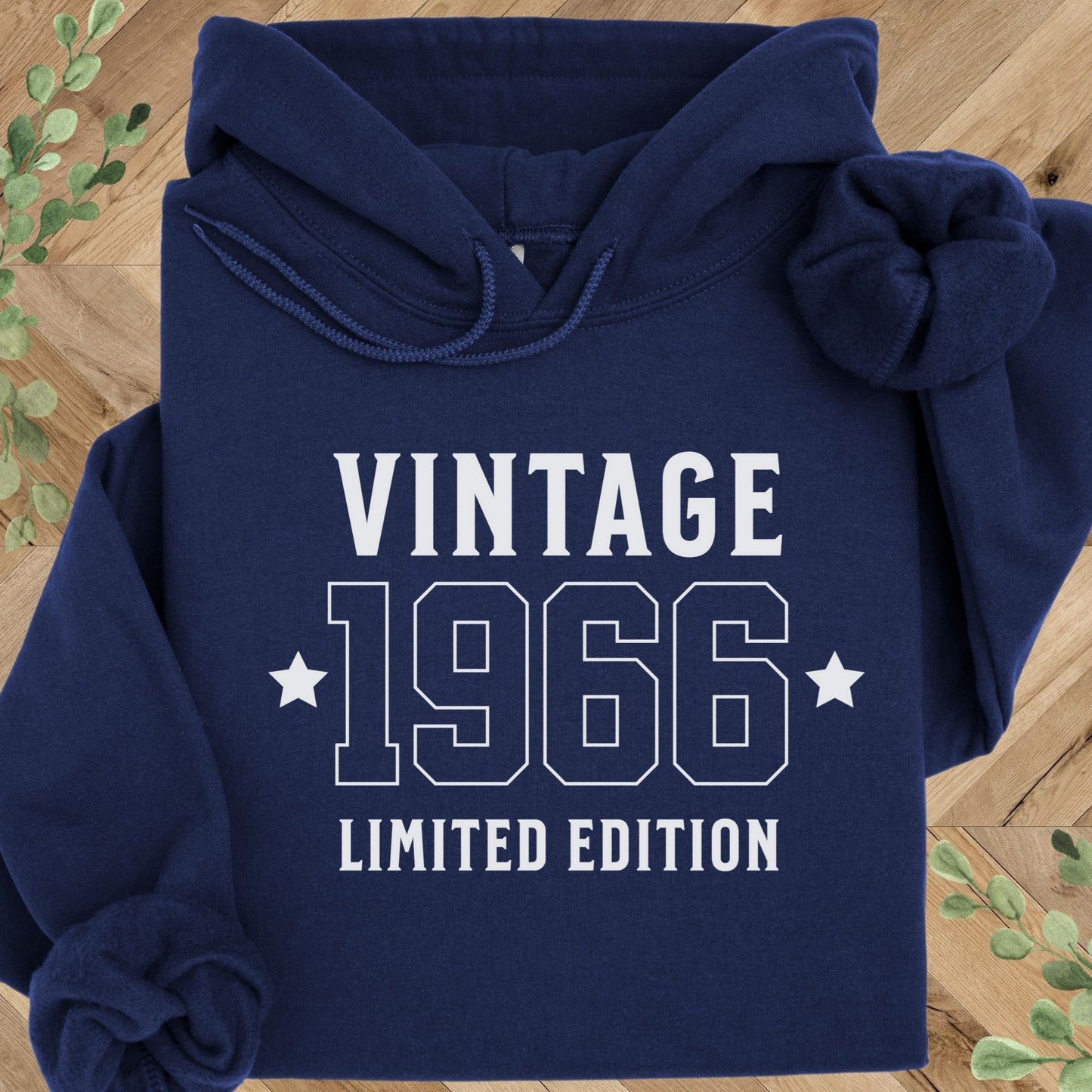 Vintage 1966 Hoodie – 60th Birthday Gift – Limited Edition 1966 Sweatshirt
