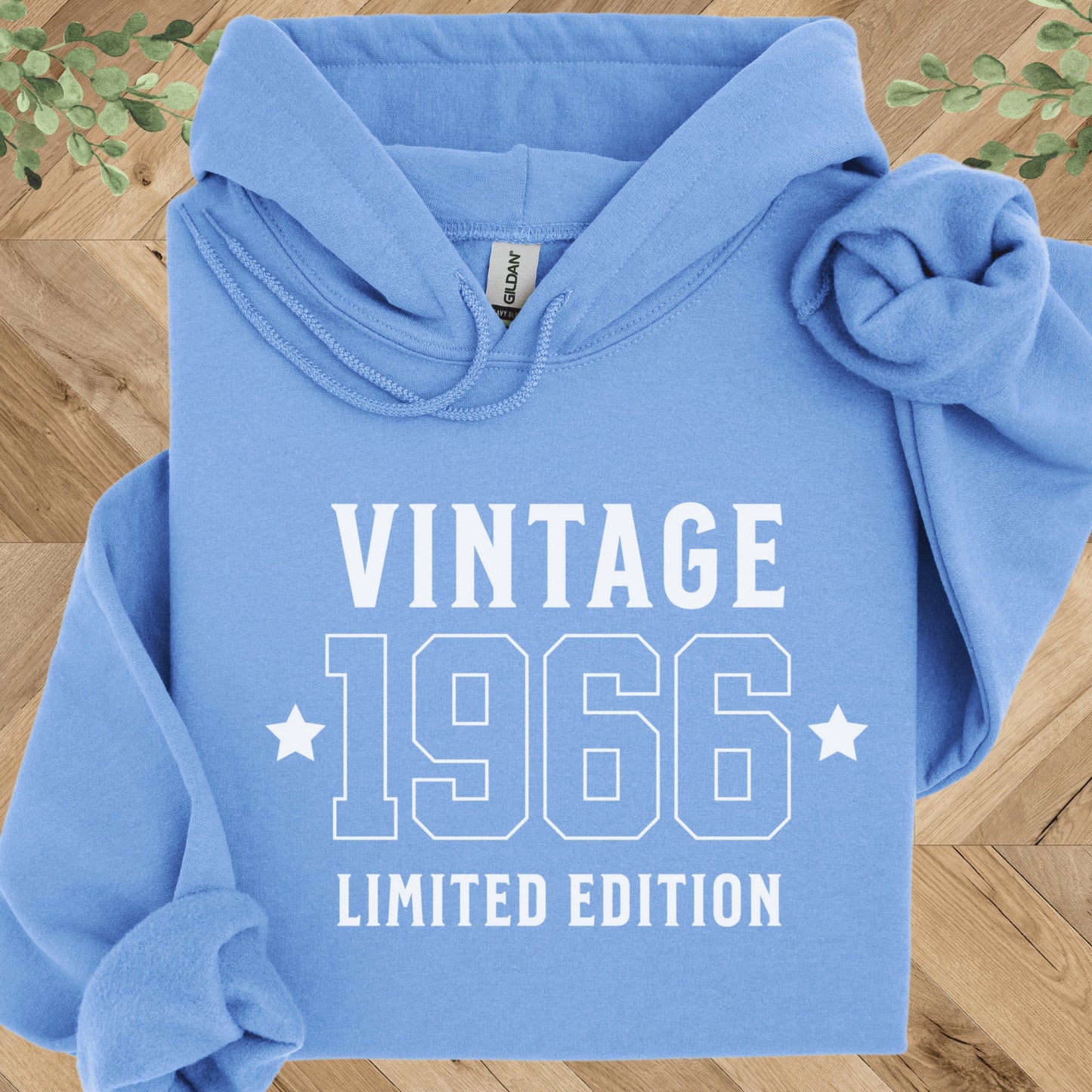 Vintage 1966 Hoodie – 60th Birthday Gift – Limited Edition 1966 Sweatshirt