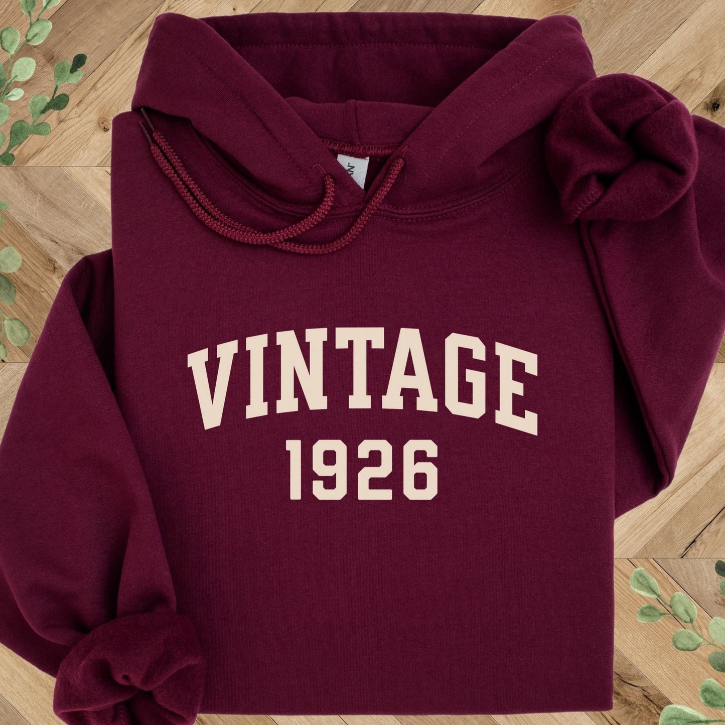 Vintage 1926 Hoodie – 100th Birthday Gift – 1926 Sweatshirt