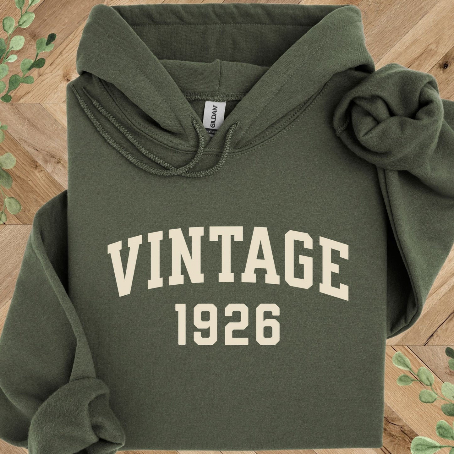 Vintage 1926 Hoodie – 100th Birthday Gift – 1926 Sweatshirt