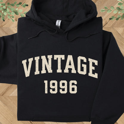 Vintage 1996 Hoodie – 30th Birthday Gift – 1996 Sweatshirt