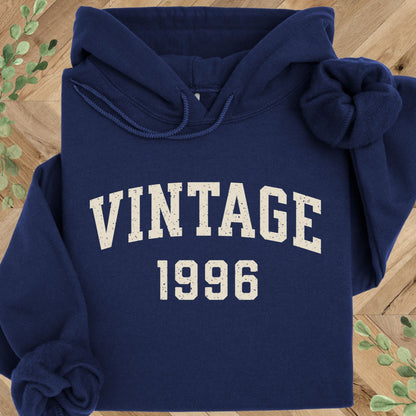 Vintage 1996 Hoodie – 30th Birthday Gift – 1996 Sweatshirt