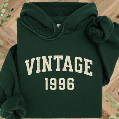 Vintage 1996 Hoodie – 30th Birthday Gift – 1996 Sweatshirt