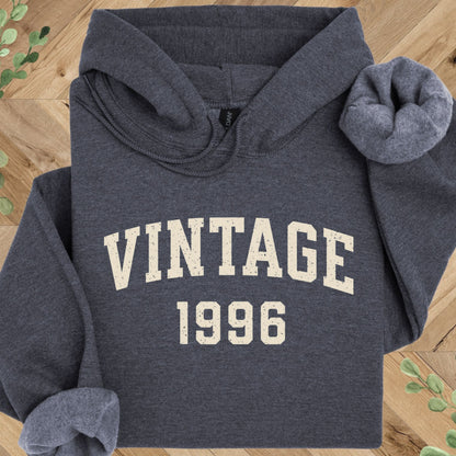 Vintage 1996 Hoodie – 30th Birthday Gift – 1996 Sweatshirt