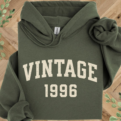Vintage 1996 Hoodie – 30th Birthday Gift – 1996 Sweatshirt