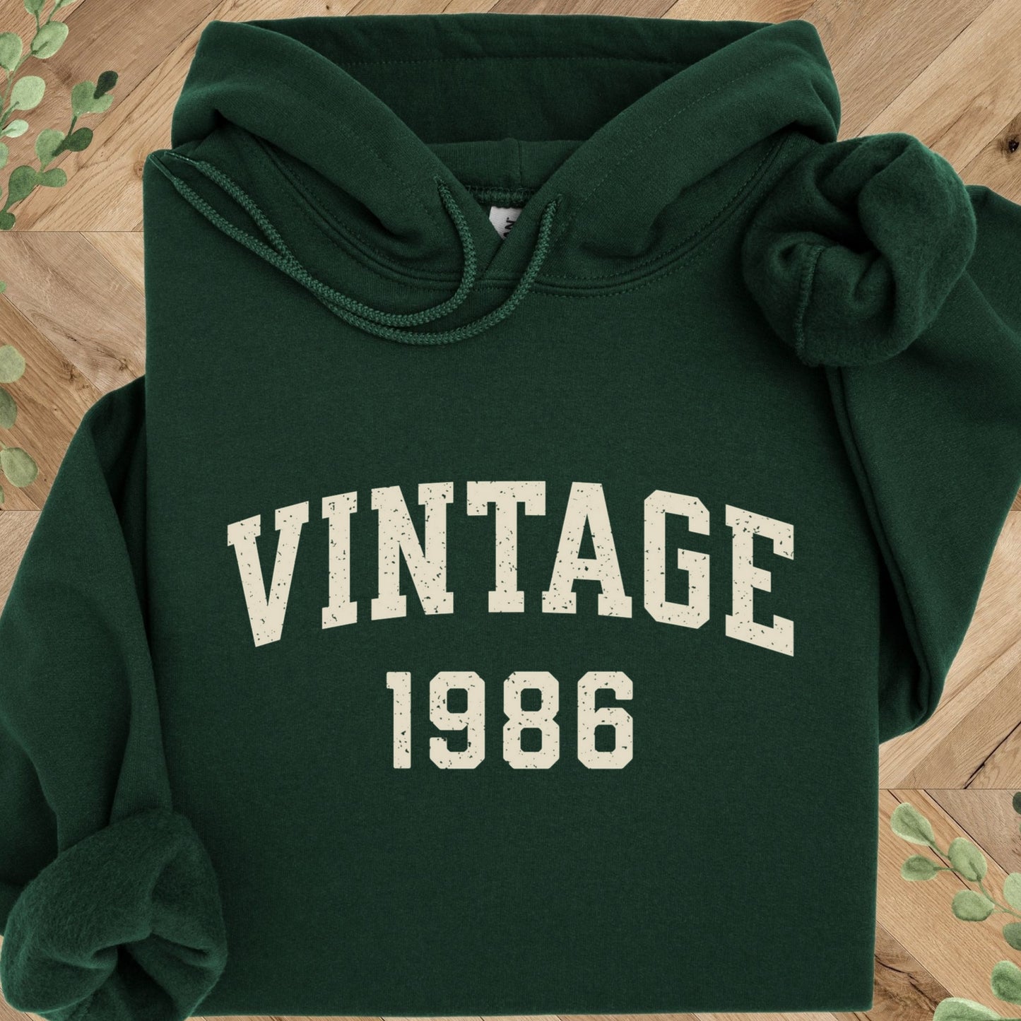 Vintage 1986 Hoodie – 40th Birthday Gift – 1986 Sweatshirt