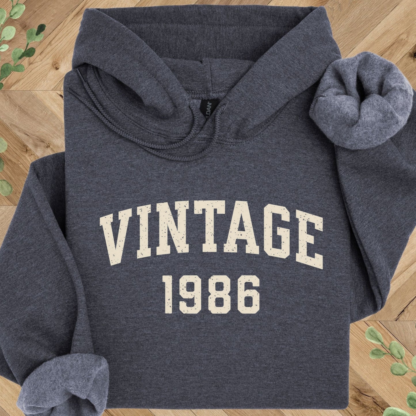 Vintage 1986 Hoodie – 40th Birthday Gift – 1986 Sweatshirt