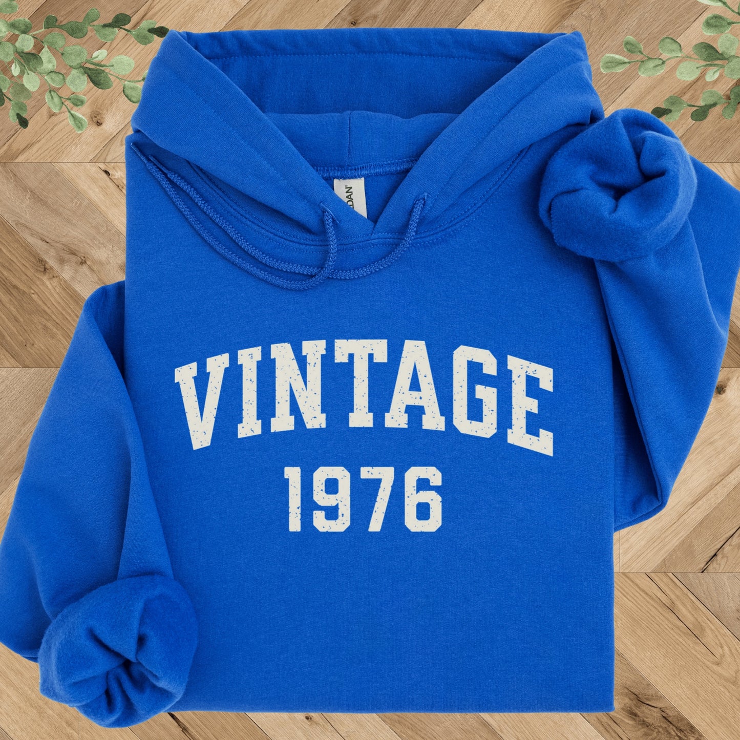 Vintage 1976 Hoodie – 50th Birthday Gift – 1976 Sweatshirt