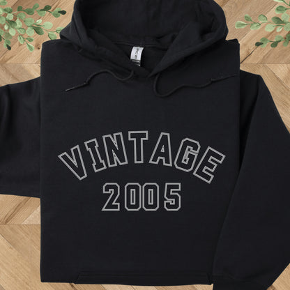 Vintage 2005 Hoodie – 21st Birthday Gift – 2005 Sweatshirt