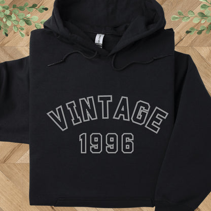 Vintage 1996 Hoodie – 30th Birthday Gift – 1996 Sweatshirt