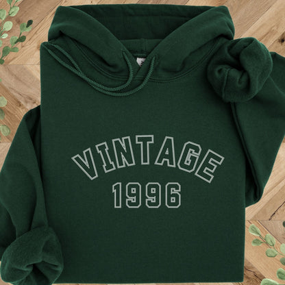 Vintage 1996 Hoodie – 30th Birthday Gift – 1996 Sweatshirt