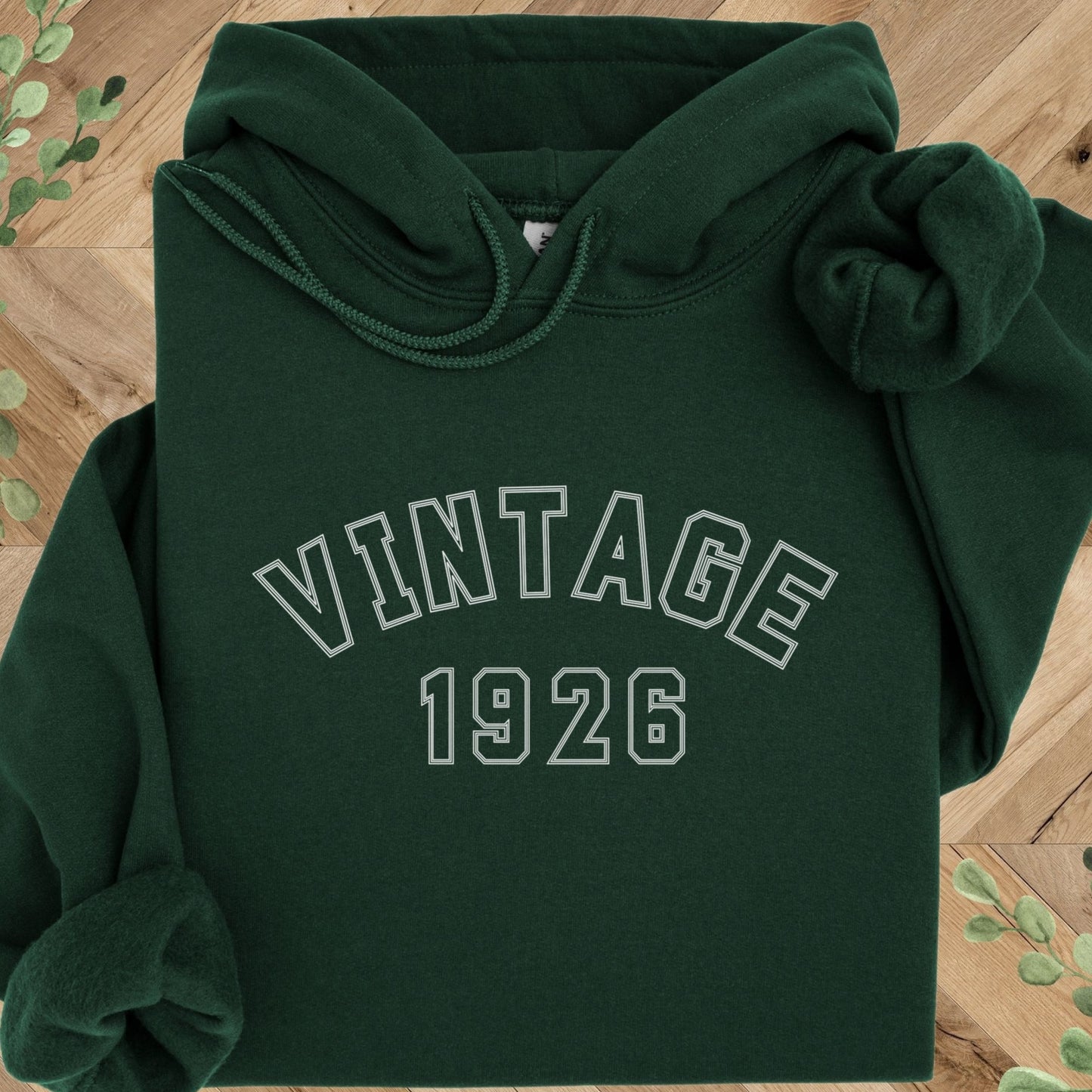 Vintage 1926 Hoodie – 100th Birthday Gift – 1926 Sweatshirt