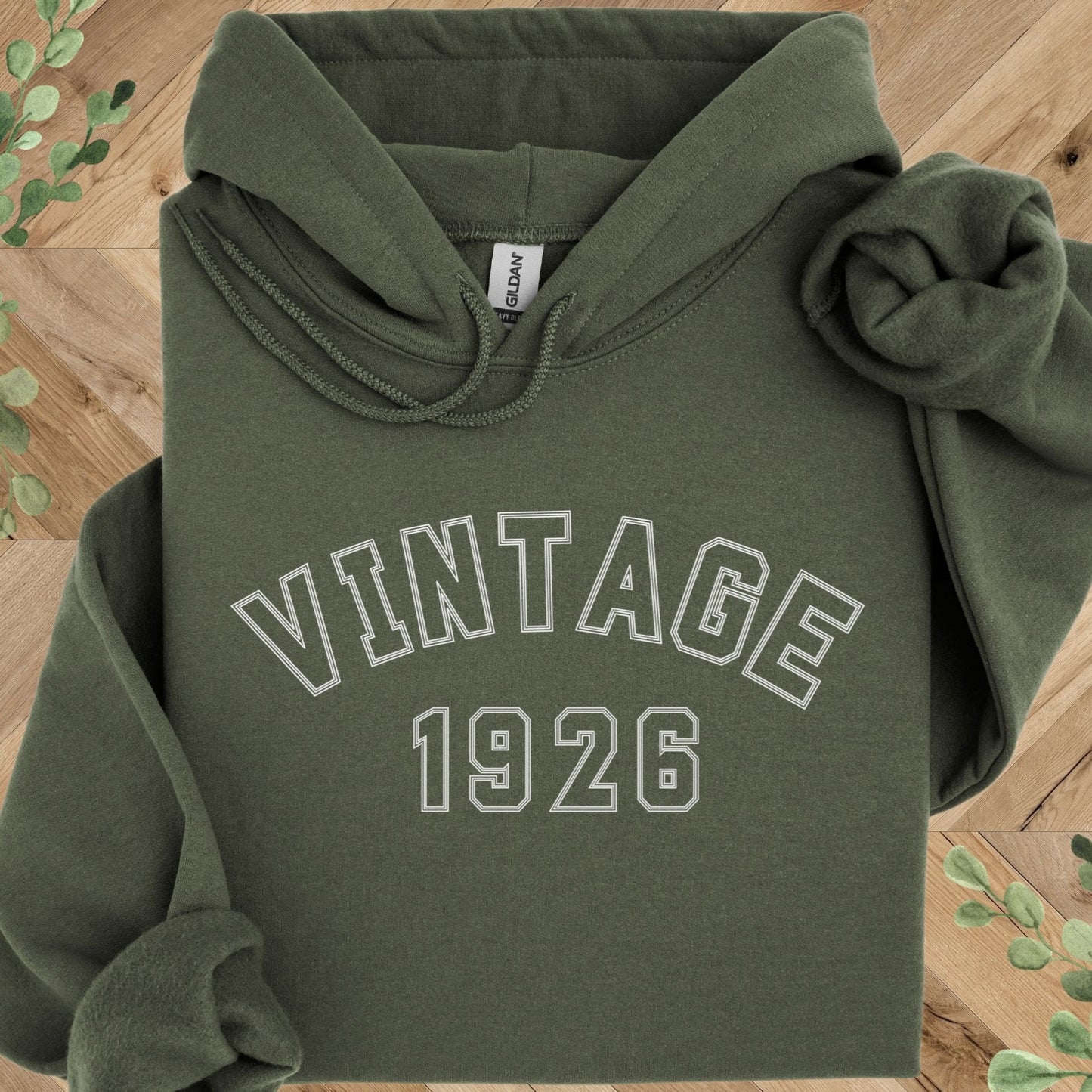Vintage 1926 Hoodie – 100th Birthday Gift – 1926 Sweatshirt