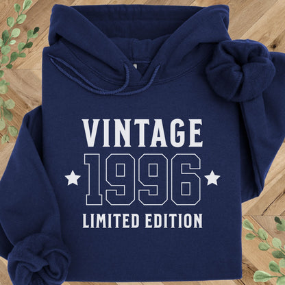 30th Birthday Hoodie - Vintage 1996 Birthday Sweatshirt