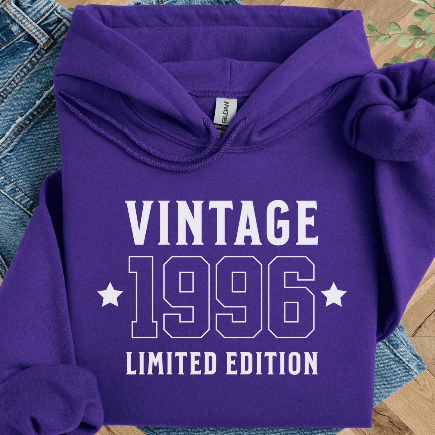 30th Birthday Hoodie - Vintage 1996 Birthday Sweatshirt