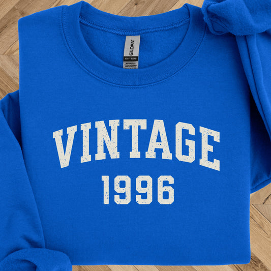 Vintage 1996 Sweatshirt - 30th Birthday Crewneck