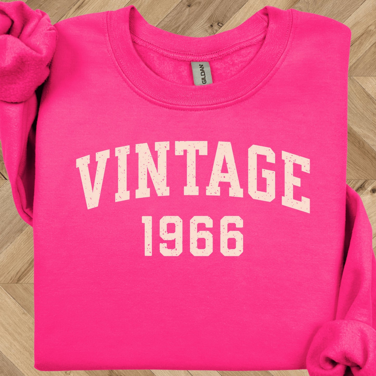 Vintage 1966 Sweatshirt - 60th Birthday Crewneck
