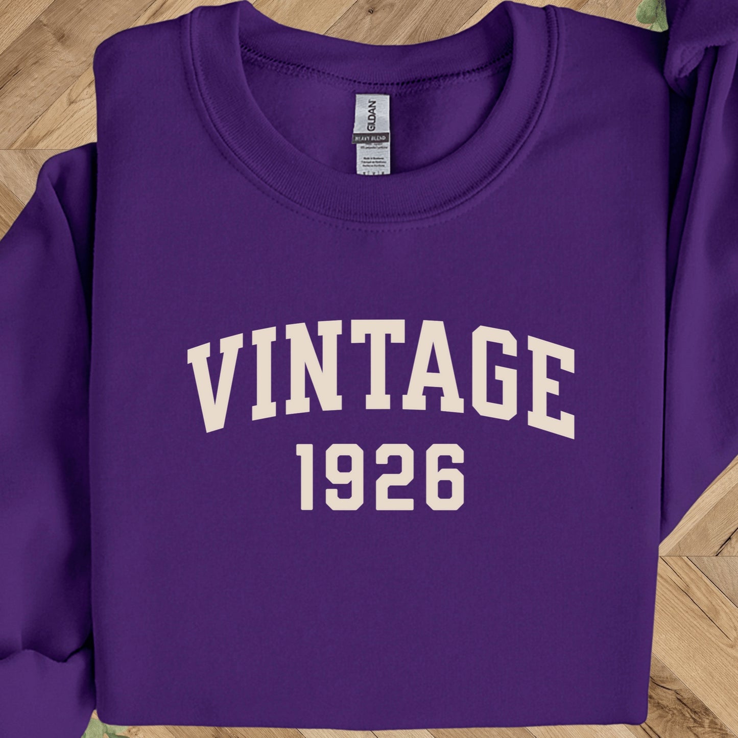 Vintage 1926 Sweatshirt - 100th Birthday Crewneck