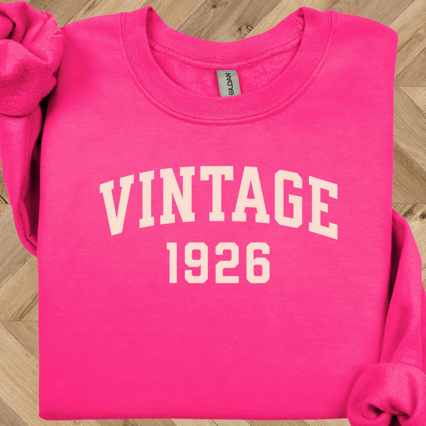 Vintage 1926 Sweatshirt - 100th Birthday Crewneck