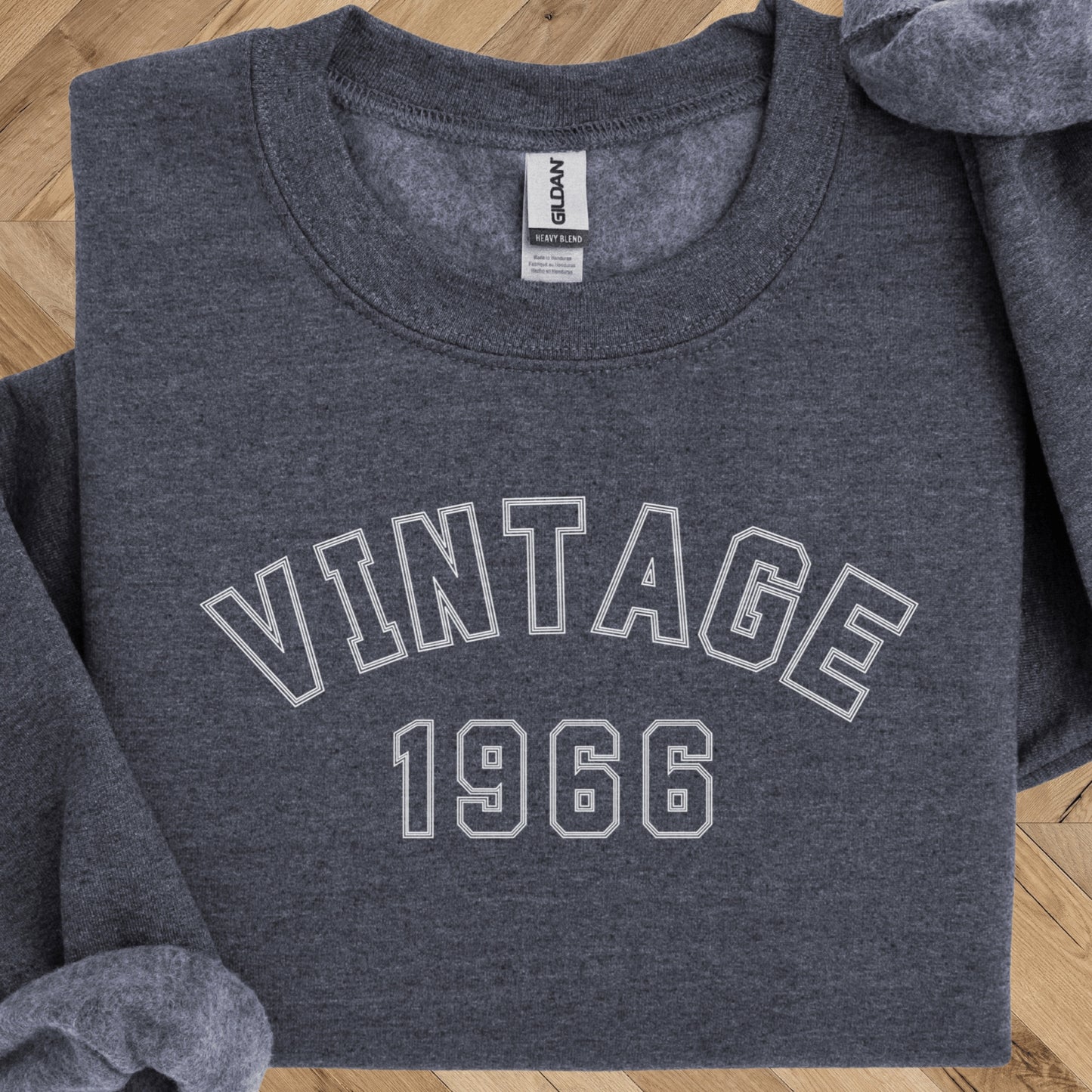 Vintage 1966 Sweatshirt - 60th Birthday Crewneck