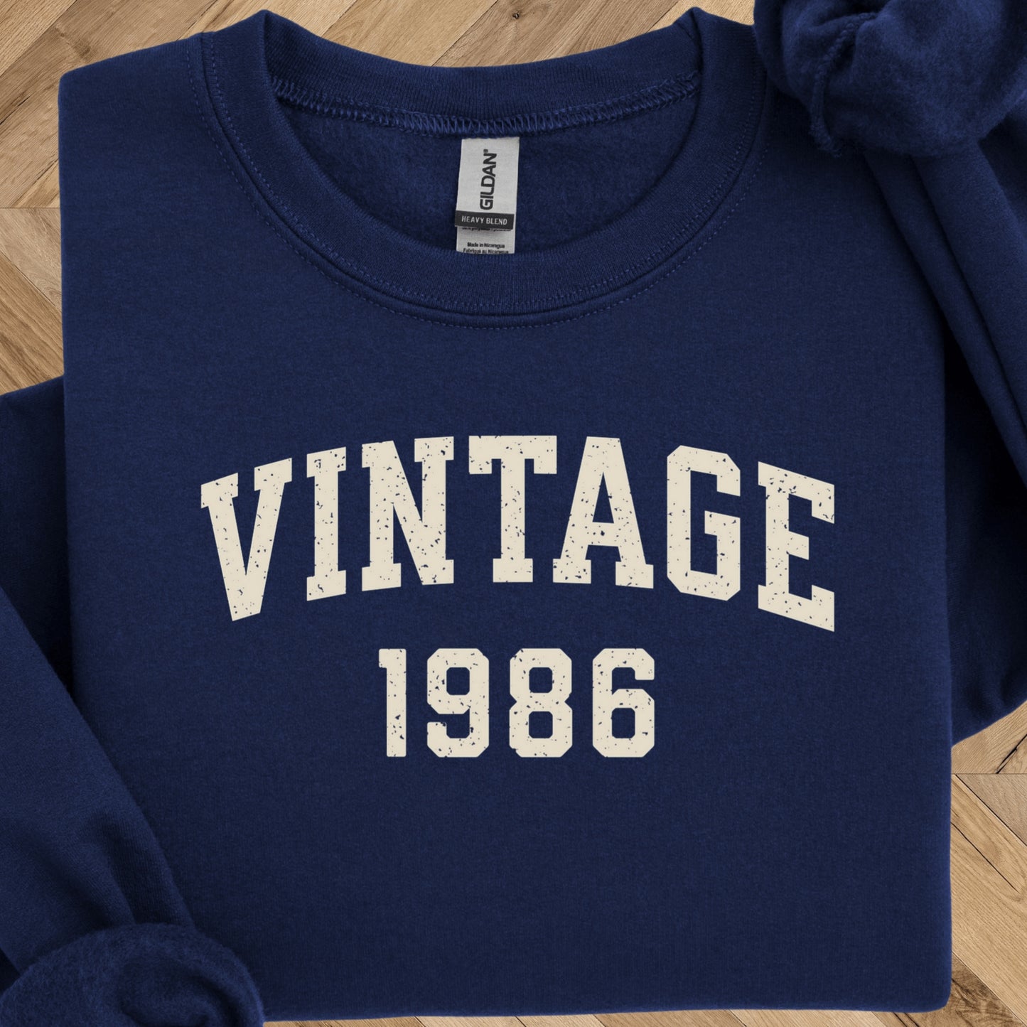 Vintage 1986 Sweatshirt - 40th Birthday Crewneck