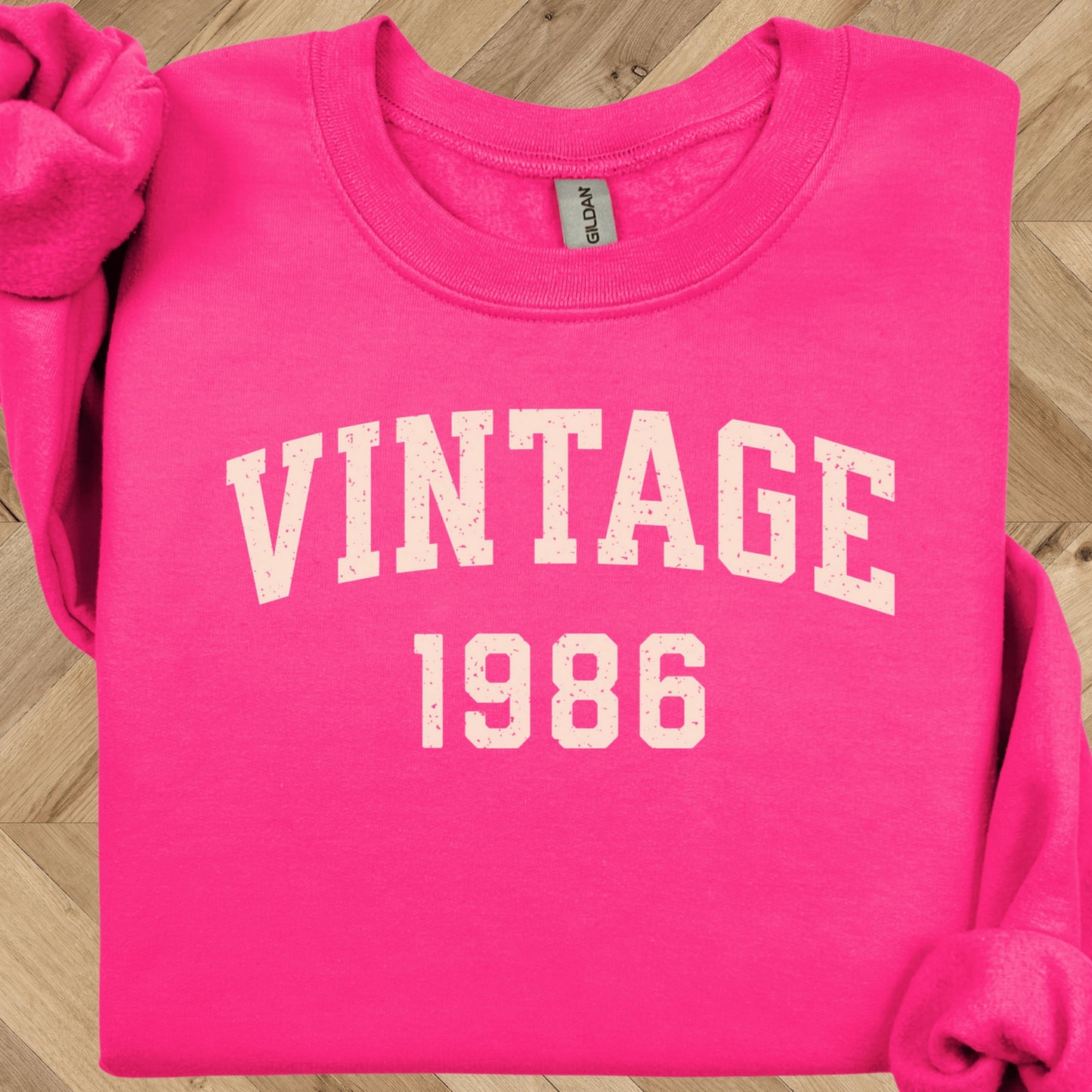 Vintage 1986 Sweatshirt - 40th Birthday Crewneck
