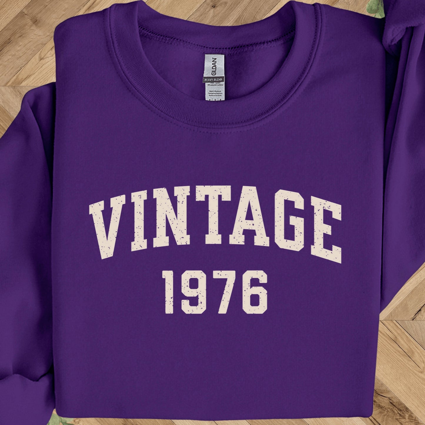 50th Birthday Crewneck - Vintage 1976 Sweatshirt