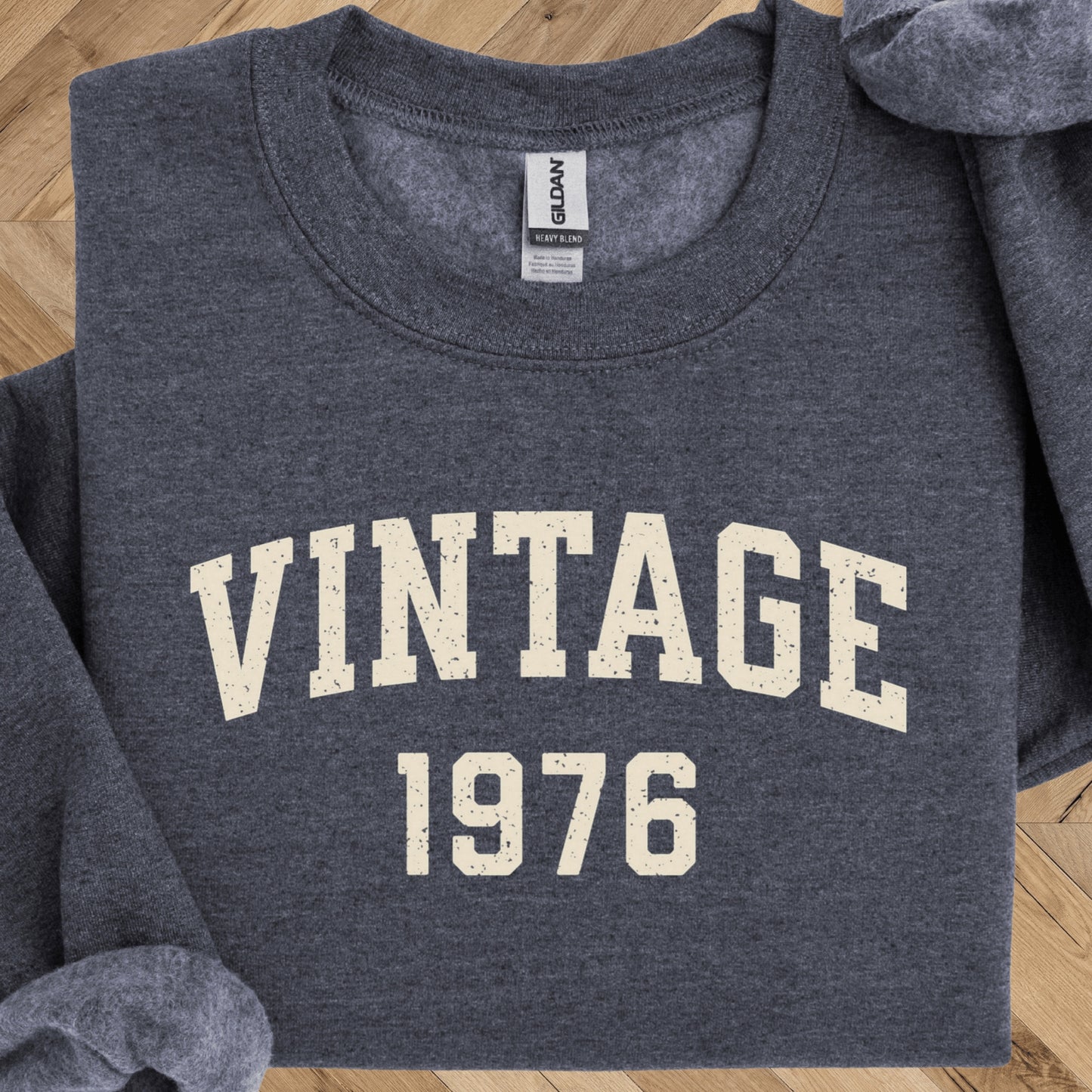 50th Birthday Crewneck - Vintage 1976 Sweatshirt